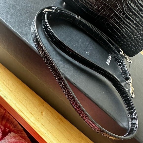 SAC DE JOUR NANO IN CROCODILE-EMBOSSED GLOSS LEATHER - Picture 7 of 9